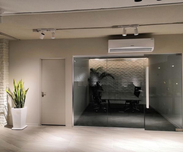 Main Open Office Hall with Skylight